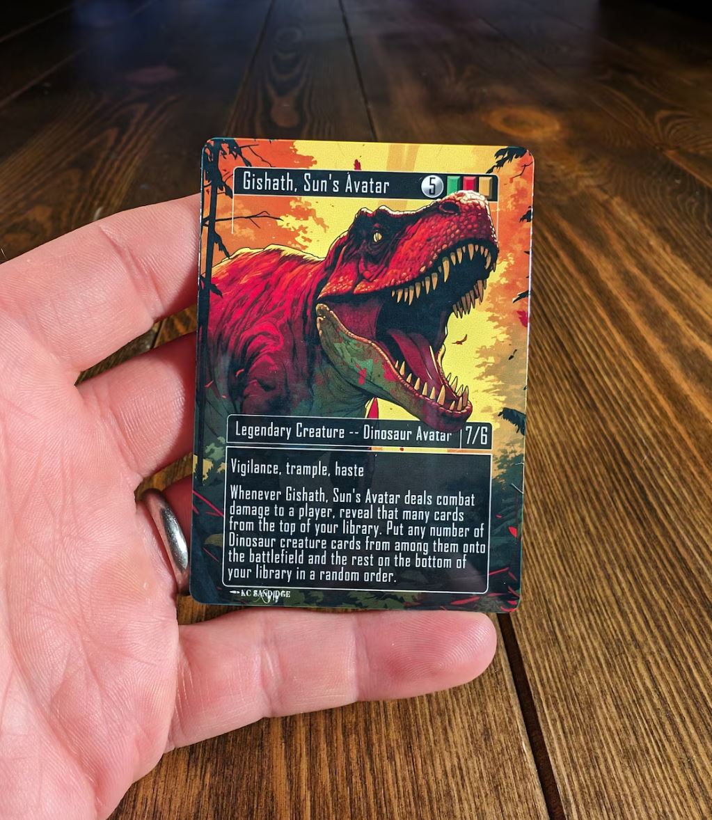 Metal Commander Proxies - Aluminum Cards - Full Art Proxy - Magic Proxies